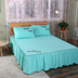 Rắn giường váy bedspread mảnh duy nhất cho một giường bìa trượt Hàn Quốc 1,8 1,5 2.0m mét bảo vệ tay áo bụi che - Váy Petti 	chân váy giường Váy Petti