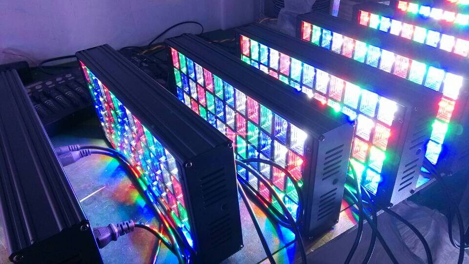 舞台灯光 新款 led天地排灯 3*48颗天地排 背景灯染色灯舞台设备