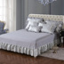 Satin châu Âu jacquard bông giường váy loại 4 bốn bộ quilt bao gồm bông vành đai giường bao gồm giường bìa phần 1,5 m 1,8m giường Váy Petti