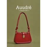 Красная сумка подмышку, сумка через плечо для невесты, сумка на одно плечо, коллекция 2023