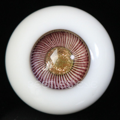 taobao agent [Special offer] BJD baby uses handmade glass-eye beads fantastic colorful gradient R-02