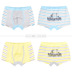 Zhongda Tong Boy Học sinh Trung học cơ sở 10-11-12-13-14-15 Tuổi Boxer Cotton Four Corner Boy underwear quan lot the thao Võ sĩ quyền Anh