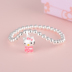 Boutique S925 Bạc Hellokitty Hello Kitty Vòng tay trẻ em Chuông trẻ em Hoạt hình Gửi Vòng tay bạn gái vòng tay handmade Vòng đeo tay Cuff