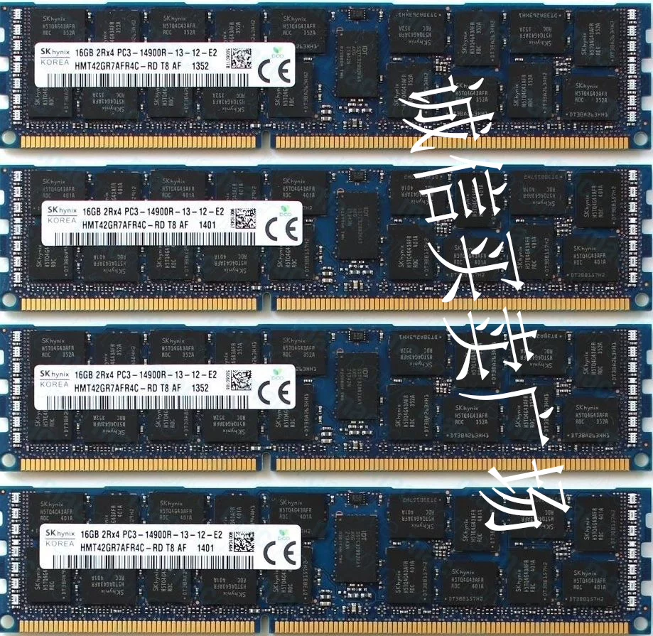 Яблочный ME253 MD878 MAC Pro мусорные баки DDR3 1866 ECC 64GB 16GBX4
