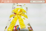 Детское одеяло, хлопковый ремень для новорожденных, с вышивкой