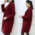 Chống mùa giải 2018 phiên bản mới của phụ nữ Hàn Quốc phiên bản của áo len trong phần dài mỏng mỏng áo len lông
