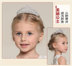 Người lớn trẻ em pha lê vương miện nhung quanh co cô gái công chúa vương miện hiệu suất headband phụ kiện tóc thẻ băng đô nam Phụ kiện tóc