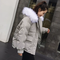 Cotton phụ nữ ngắn Hàn Quốc phiên bản của chic cotton quần áo ulzzang dịch vụ bánh mì loose bf sinh viên bông áo khoác nữ mùa đông áo phao siêu nhẹ nữ