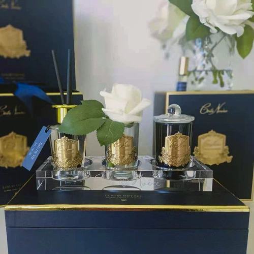 Cote Noire French Aroma Gift Box Niche Niche Старшая девушка по случаю дня рождения свадьба Свадьба День святого Валентина подарок
