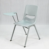 Светло -серый одиночный стул+писательская доска