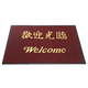 Đôi sọc thảm cửa Welcome Welcome Mat tiền sảnh không trượt SWrXPmzV bụi thảm thảm - Thảm sàn thảm xốp vân gỗ Thảm sàn