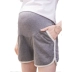 Mùa hè phong cách mới cộng với phân bón XL thai sản quần cotton quần short giản dị mùa hè lỏng lẻo ba điểm dạ dày lift quần 200 kg