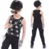 Trang phục catwalk cho trẻ em Nam cá tính Chàng trai trống trang phục trình diễn trang phục vest đẹp trai - Trang phục