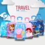 Du lịch vali xe đẩy trẻ em phim hoạt hình học sinh xe đẩy trường hợp hành lý dễ thương thời trang nữ sinh học sinh tiểu học vali mr vui
