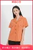 Cửa hàng quần áo Handu 2020 hè mới dành cho nữ phiên bản Hàn Quốc của thiết kế áo khoác phù hợp với áo sơ mi tay ngắn nữ RU5063 Xiao - Áo sơ mi