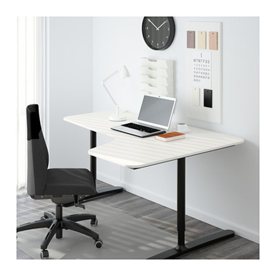宜家代购 ikea bekant 贝肯特 右侧转角式办公桌 160*110cm 多色