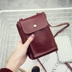 Hàn quốc Cao Đẳng Túi Điện Thoại Di Động Lady Nhỏ Túi Vuông Retro Túi Nhỏ Túi Messenger Thống Coin Purse Điện Thoại Di Động Bag Wallet túi đeo chéo nữ đi chơi Túi xách nữ