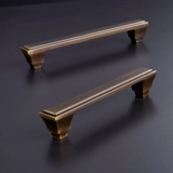 Daoru Quan Copper Modern American Retro Long -стиль шкаф Дверной ящик для дверей