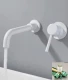 vòi rửa bát nóng lạnh gắn tường inax KOHLER súng màu xám 1 nóng giấu vòi treo tường nóng lạnh lưu vực tường ổ cắm nước vòi có thể điều chỉnh vòi rửa gắn tường vòi rửa gắn tường