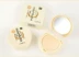 LIDEAL Soymilk Wet Powder Dry Powder Double Layer Powder Makeup Kem che khuyết điểm Spot Foundation Makeup Makeup Makeup Makeup