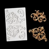 Замок, акриловый фондан, силиконовая форма, европейский стиль, DIY