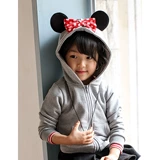 Детская куртка, мультяшная хлопковая толстовка с капюшоном, кардиган с молнией, детская одежда