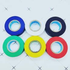 Изолента 电工胶带pvc彩色胶带绝缘胶带无铅电气防水汽车线束胶带黑胶布