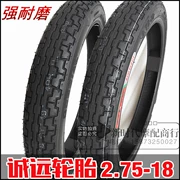 Lốp xe mô tô Chengyuan 2.75-18 lốp chân không chống trượt 8 lớp lốp bên trong 275-18