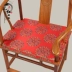 Mùa hè và mùa đông đệm Trung Quốc gỗ gụ sofa đệm gỗ rắn vòng tròn cổ điển ghế đệm ghế ăn đệm linen mat sponge mat nệm lót ghế Ghế đệm / đệm Sofa