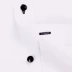 Mùa thu mới nam kinh doanh áo sơ mi trắng mỏng tay dài Phiên bản Hàn Quốc của kim cương đen giản dị khóa bông áo thủy triều - Áo Áo