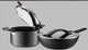 Bộ dụng cụ nhà bếp Đức Debo De Platinum Chính hãng Carried Chất liệu sắt tốt cho nồi súp kết hợp sê-ri 22 30cm - Phòng bếp Phòng bếp