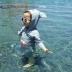 Áo tắm cho trẻ em Shark 3D Stereo Sunscreen Beach Baby Baby Boy Boy Child Thiết bị bơi nhanh khô - Bộ đồ bơi của Kid bộ bơi trẻ em Bộ đồ bơi của Kid