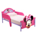 Disney Simple nhựa giường cô gái cậu bé giường công chúa trẻ em với một con cái hàng rào cartoon Giường ngủ trẻ em - Giường giường ngủ gỗ óc chó Giường