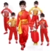 Ngày đầu năm mới Trang phục biểu diễn thiếu nhi Trang phục biểu diễn khai mạc lễ hội Trang phục dân tộc Yangko Quần áo múa Trung Quốc Mùa xuân và mùa thu - Trang phục