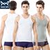 Cat man nam vest cotton thể thao thoải mái mỏng vest mùa xuân và hè mỏng tay áo chạm đáy áo thun 3 mảnh áo ngực 3 dây Áo vest