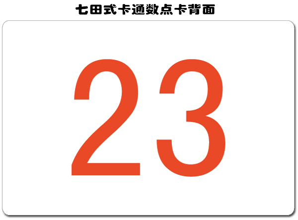 数学闪卡右脑开发瞬间照像记忆训练卡通数点卡数字卡儿童早教教具