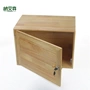 New pine khóa tủ khóa kệ sách duy nhất kệ sách tủ nhỏ tủ gỗ rắn tủ lưu trữ đồ nội thất tủ gỗ tu giay dep