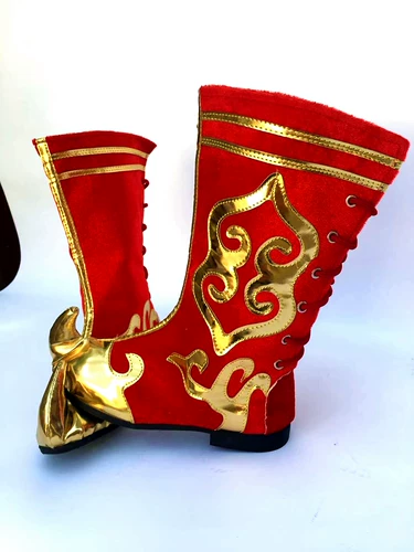 Тибетские танцевальные туфли и танце