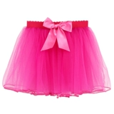 Детская юбка в складку, розовый фартук, белая спортивная одежда, мини-юбка