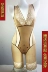 Hồng Kông hạnh phúc fox corset tummy hông dính liền liền mạch áo nịt ngực bó đồ lót quần áo giảm béo mở Một mảnh