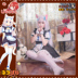 Spot Uwowo Youwowo Chocolate và Vanilla Maid Cosplay Trang phục Vanilla Cos cosplay luffy Cosplay