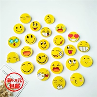 Nhật bản Hàn Quốc biểu hiện dễ thương smiley nụ cười trâm Harajuku quần áo túi trâm huy hiệu pin phụ kiện huy hiệu cài áo vest