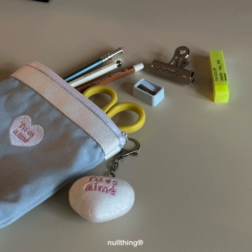 nullthing Оригинальная синяя сумка-органайзер, сумка, косметичка