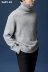 Nam cao cổ áo len nam Hàn Quốc phiên bản của mùa thu lỏng lẻo và mùa đông mô hình dày ấm áo len nam dài tay áo len nam xu hướng
