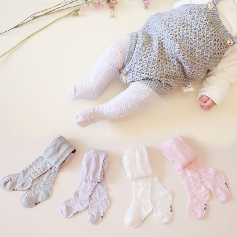婴儿连裤袜子纯棉儿童连袜裤女童-秒客网