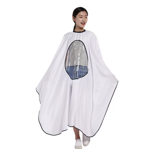 Накидка, прозрачный водонепроницаемый мобильный телефон для стрижки волос для домашнего использования