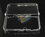 БЕСПЛАТНАЯ ДОСТАВКА НОВЫЙ маленький три новых 3DS Защитный пакет аксессуаров Прозрачный ПК Crystal Hard Shell Anti -Loose Wans