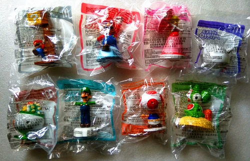 McDonald's Mario 2016 Super Mary Mario Happy Paradise Ужин рождественские игрушки