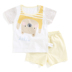 Tong Taixia new baby cotton nửa tay áo phù hợp với 9-12-18 tháng người đàn ông và phụ nữ vai mở ngắn tay áo quần short Phù hợp với trẻ em