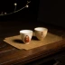 Dexin Pavilion Jacquard Tea Mat Damask Table Flag Trung Quốc thổ cẩm Trà Trà Bộ Vải Khăn trải bàn Placemat Coaster - Trà sứ bộ ấm trà đẹp giá rẻ Trà sứ